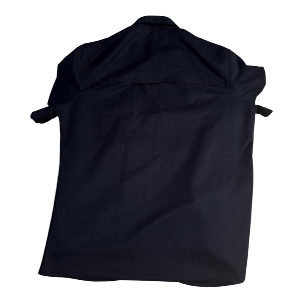 Speedo Navy Blue Casual Button Down Shirt Short Sleeve - Picture 4 of 4